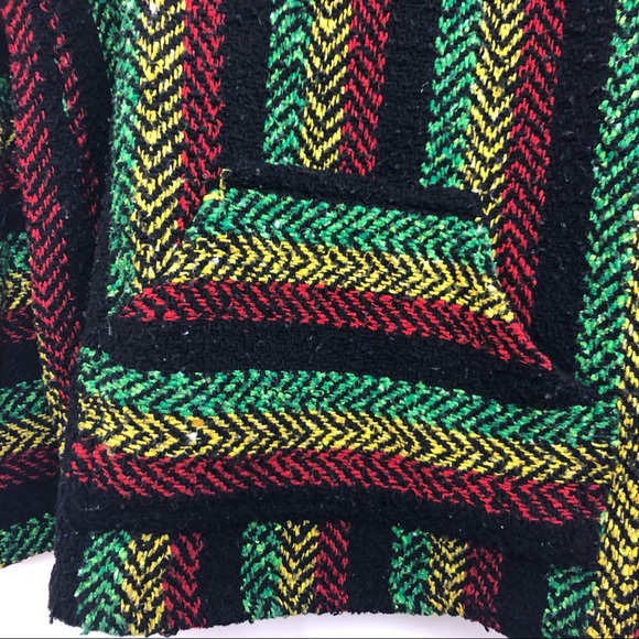 Earth Ragz Rasta Hoodie Medium - Picture 3 of 7